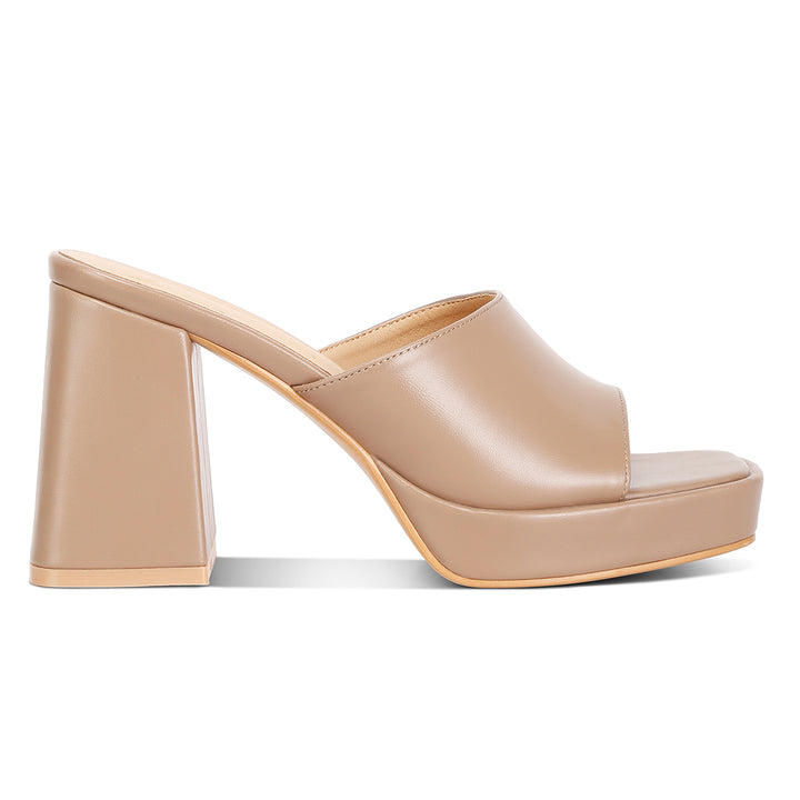 flared block heel sandals#color_beige