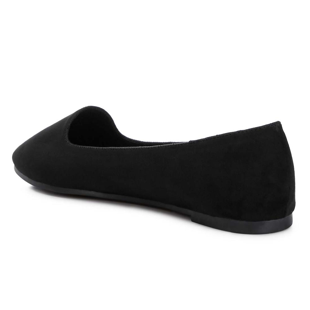 casual flat ballerinas#color_black