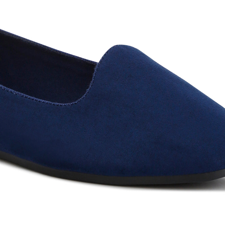 casual flat ballerinas#color_navy