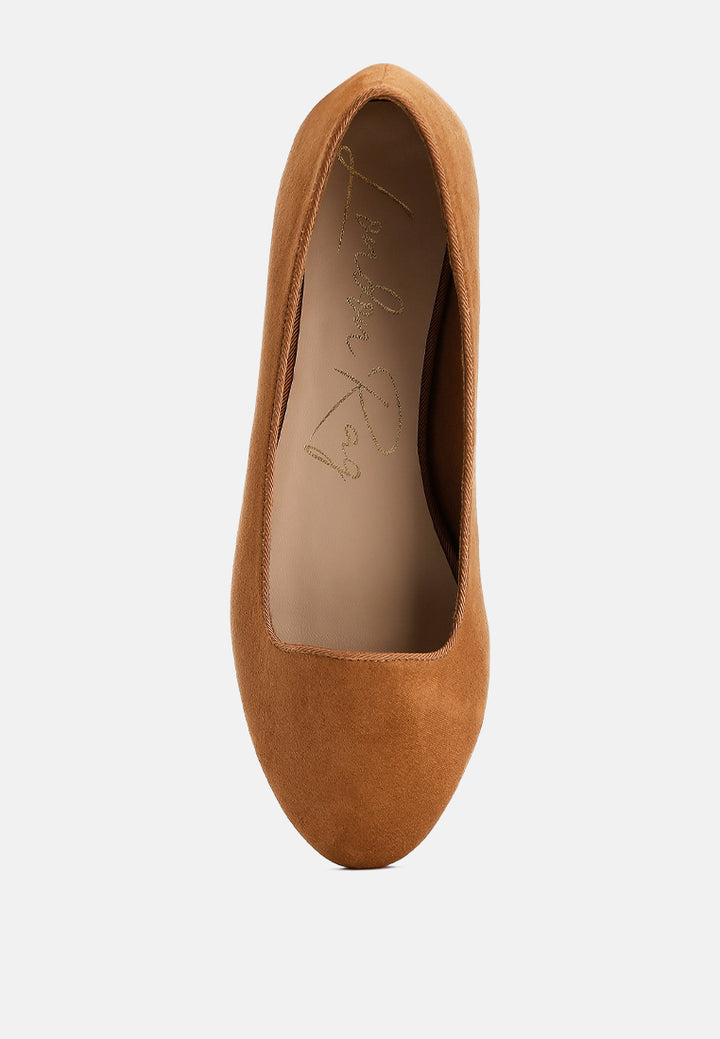 women casual flat ballerinas#color_tan