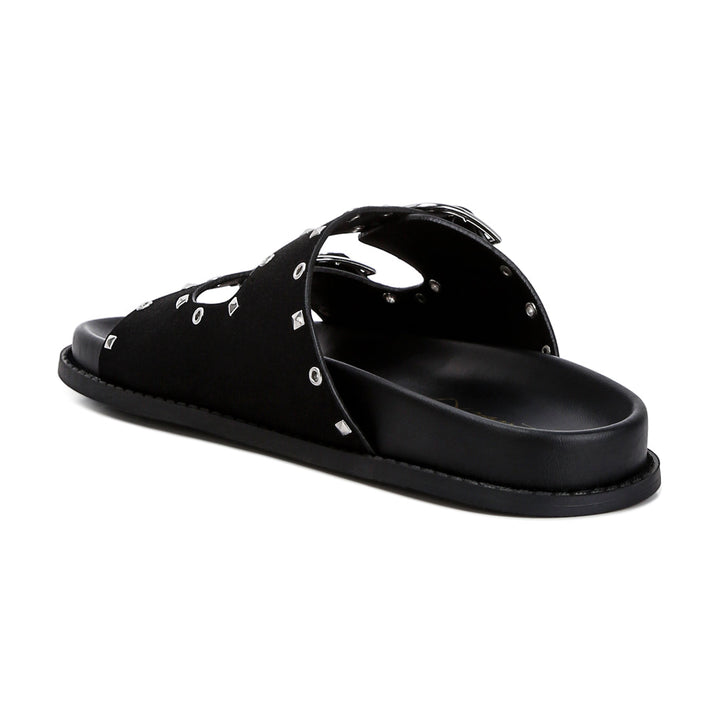 lenny embellished sandals#color_black