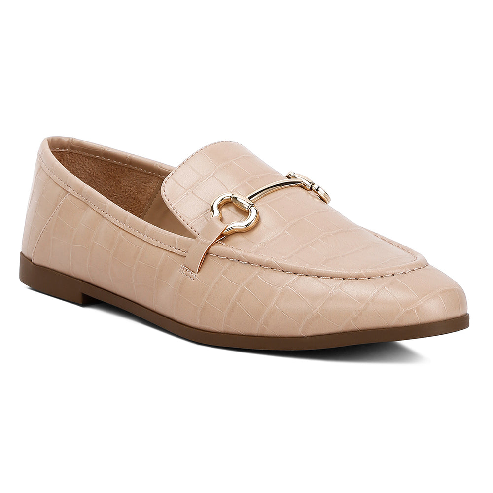 women horsebit embellished loafers#color_camel