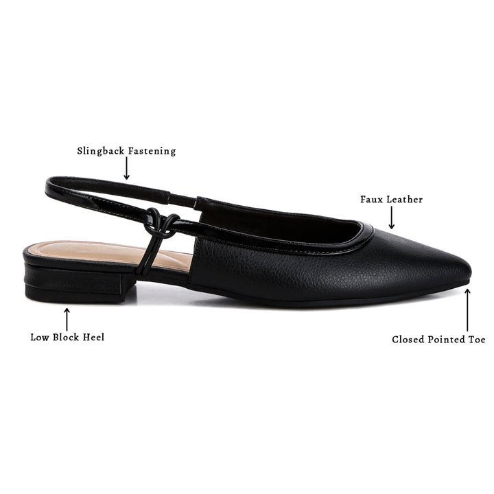 slingback ballerinas#color_black