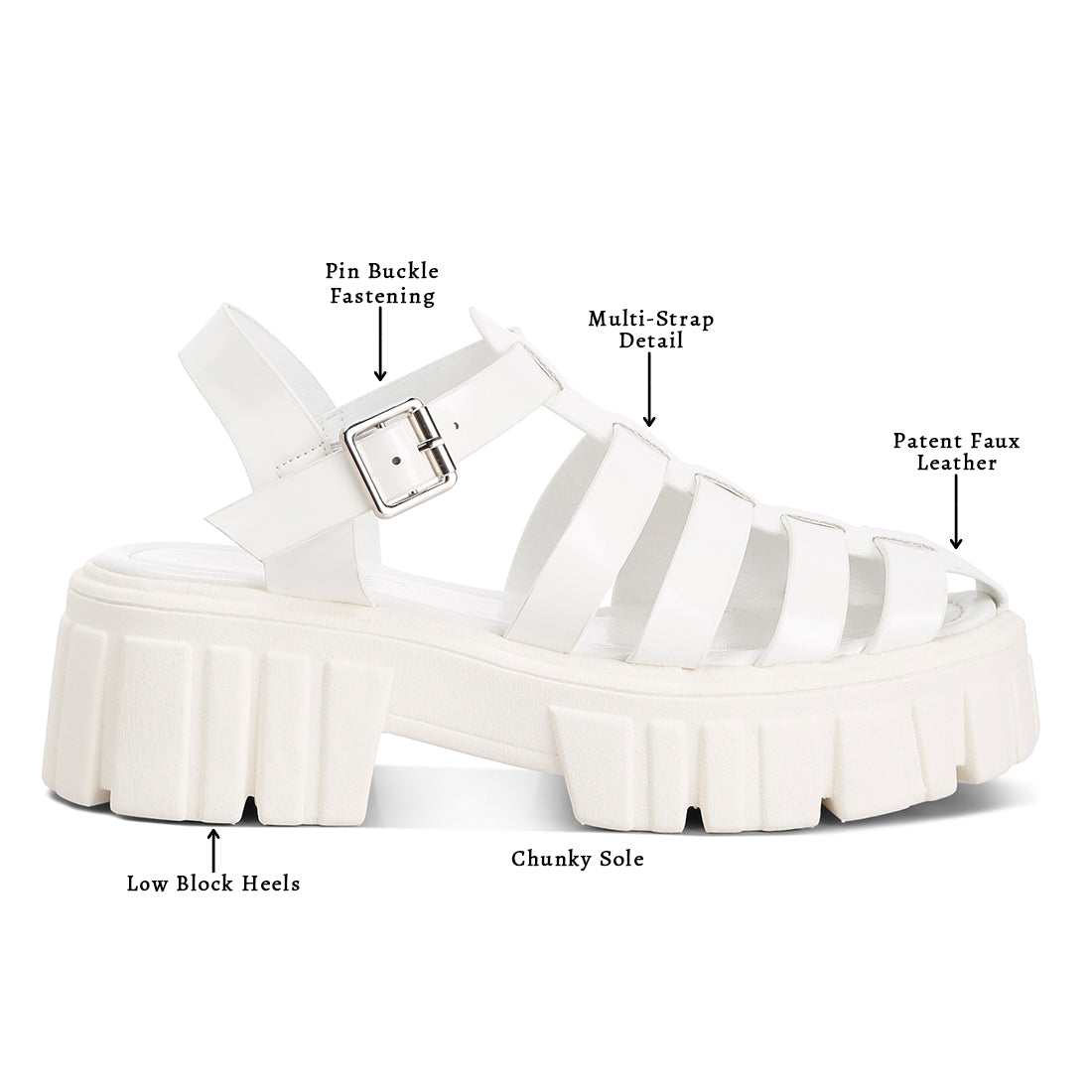 Chunky Gladiator Sandals