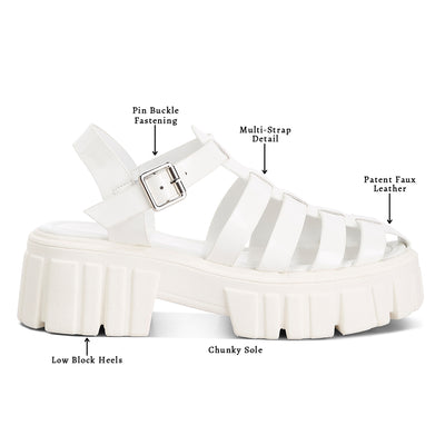 Chunky Gladiator Sandals