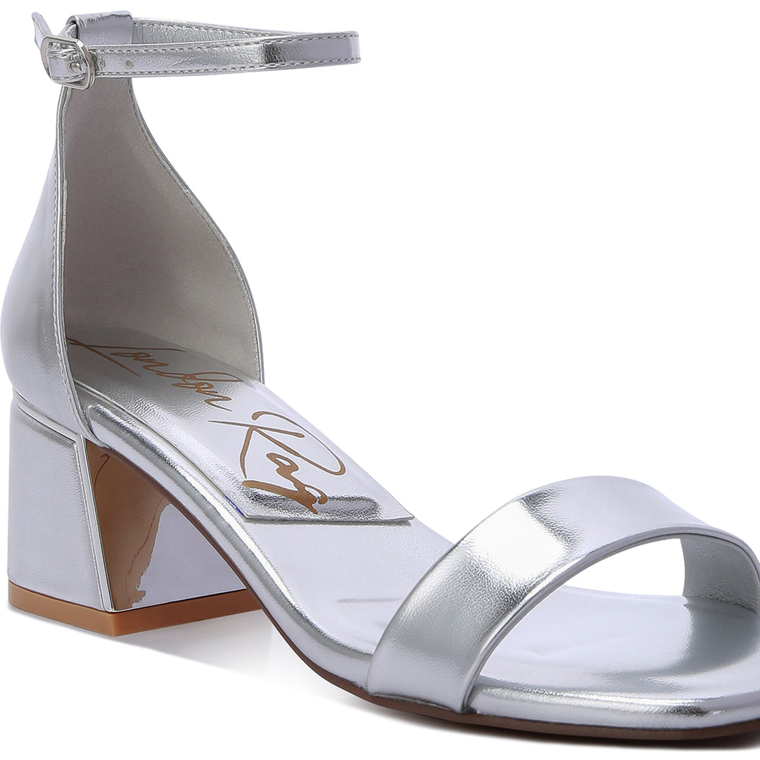 metallic block heels#color_silver