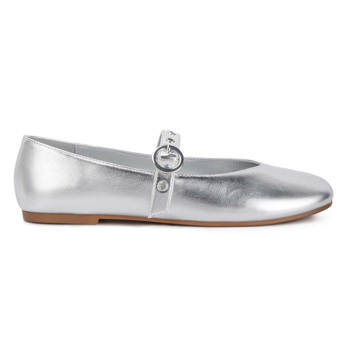 mary jane ballerinas#color_silver