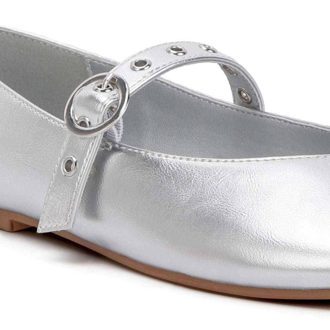 mary jane ballerinas#color_silver