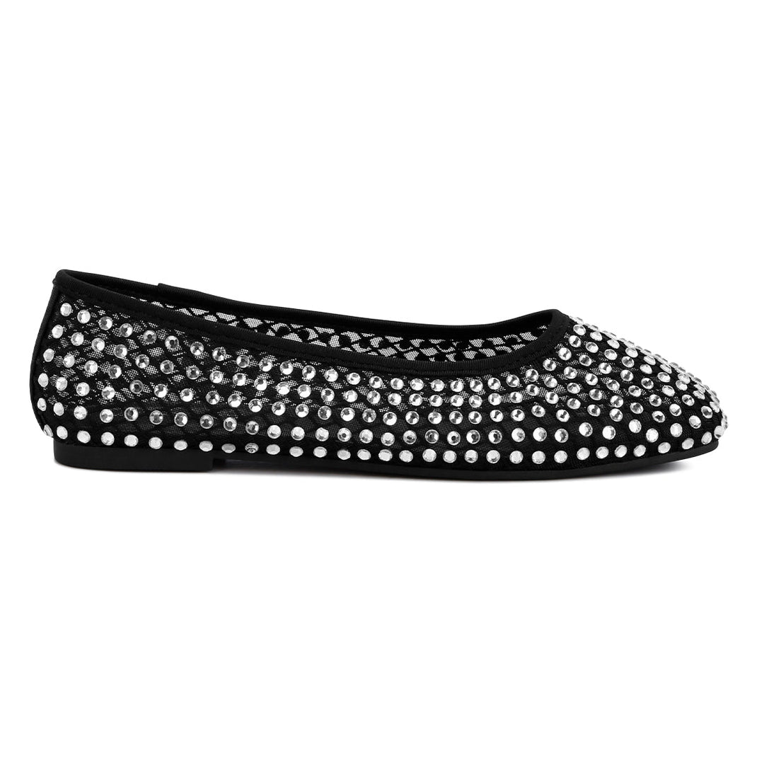 naked rhinestone ballerinas#color_black