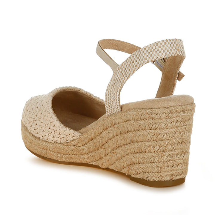 Raffia Espadrilles Sandals