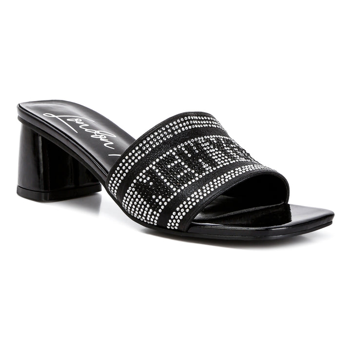 Diamante Embellished New York Sandals