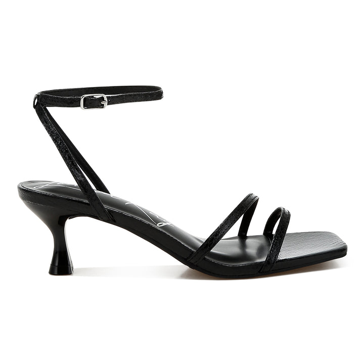 faux leather strappy sandals#color_black