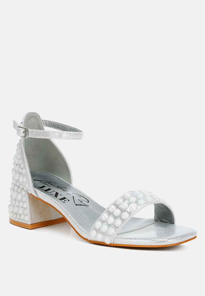 rhinestone embellished shimmer sandals#colour_silver