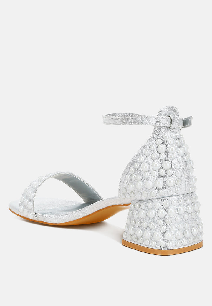 rhinestone embellished shimmer sandals#colour_silver