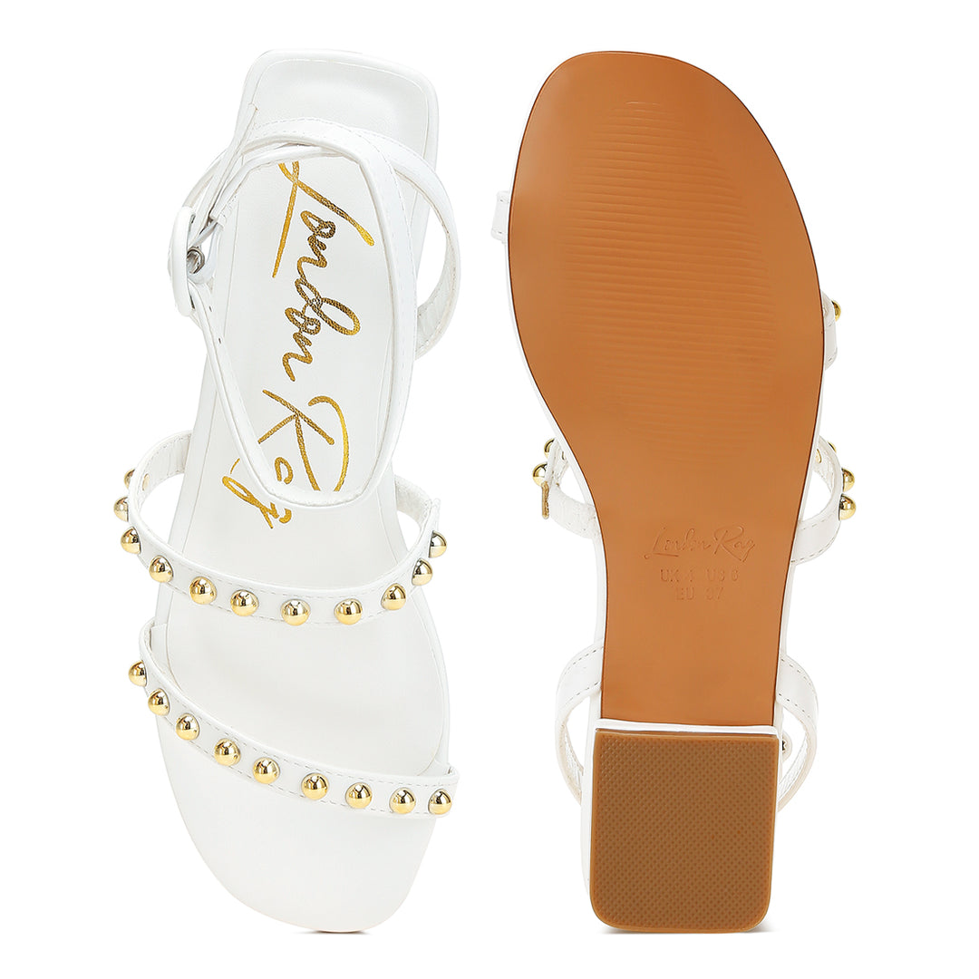 studded ankle strap flat sandals#color_off-white