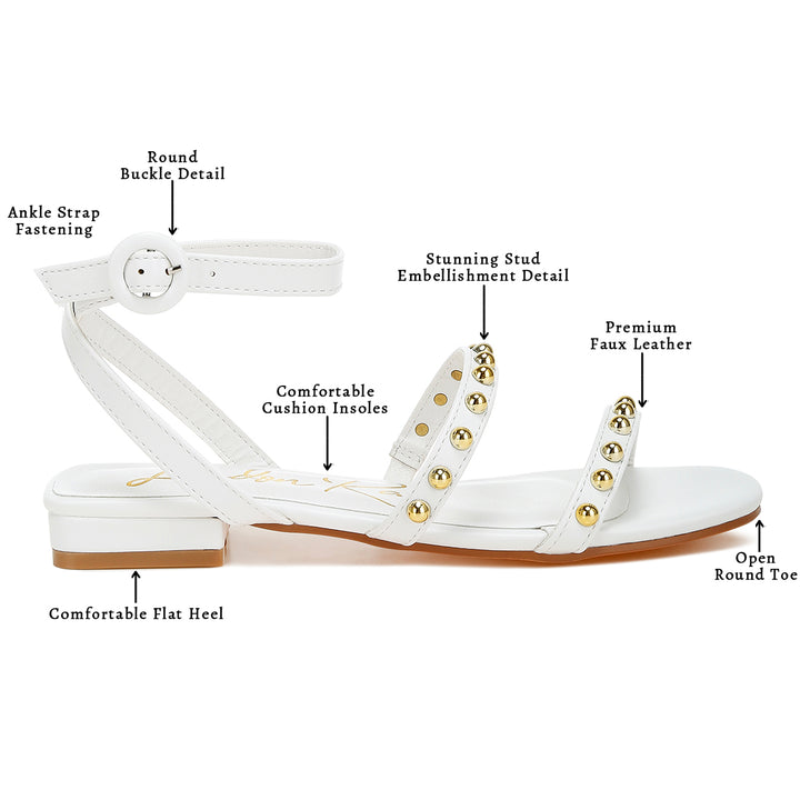 studded ankle strap flat sandals#color_off-white