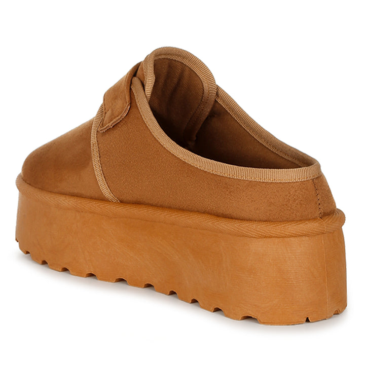 buckle strap platform classic slip-on
#color_tan