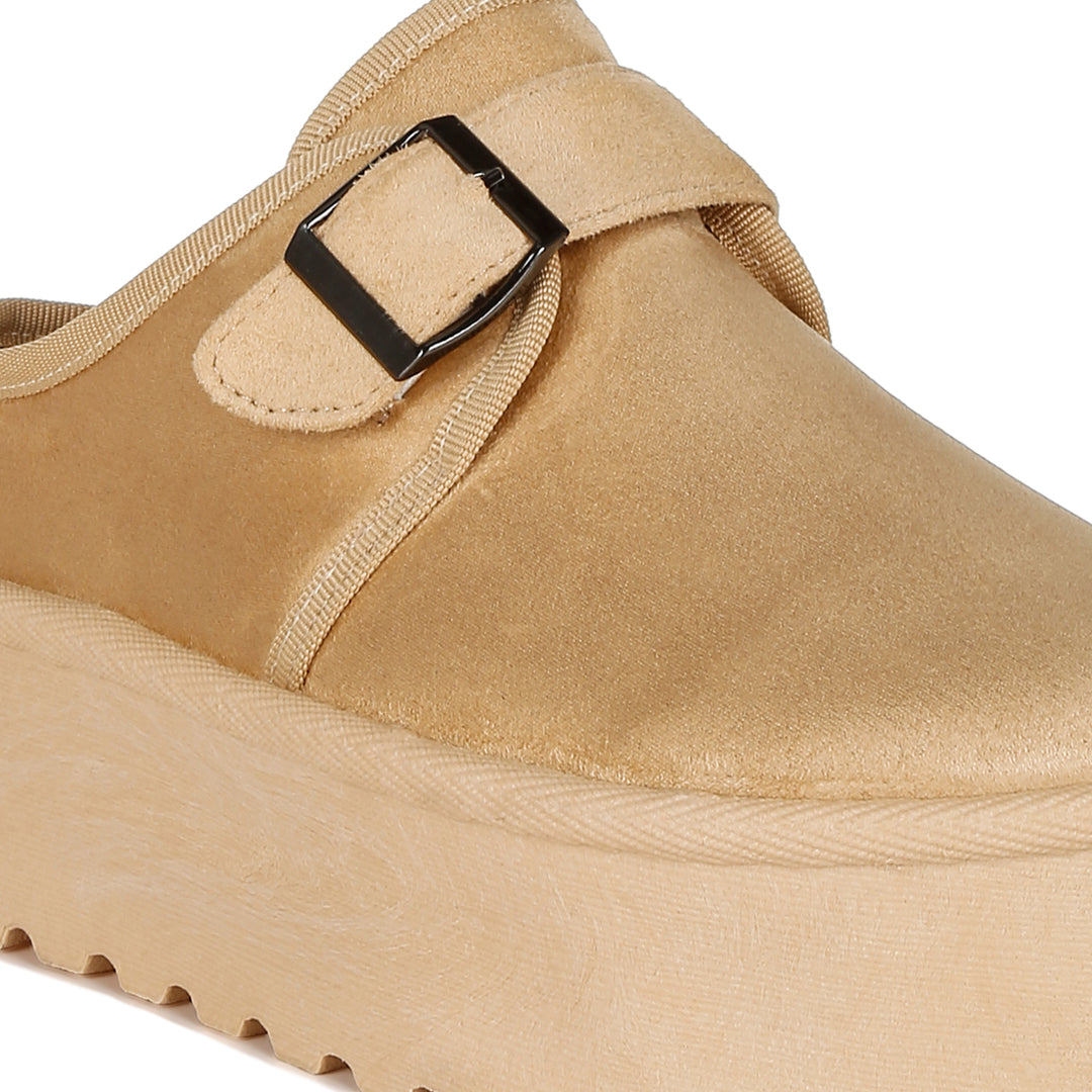 buckle strap platform classic slip-on
#color_beige