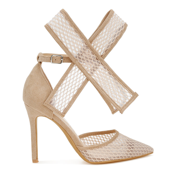 big bow detail stiletto sandals
#color_beige