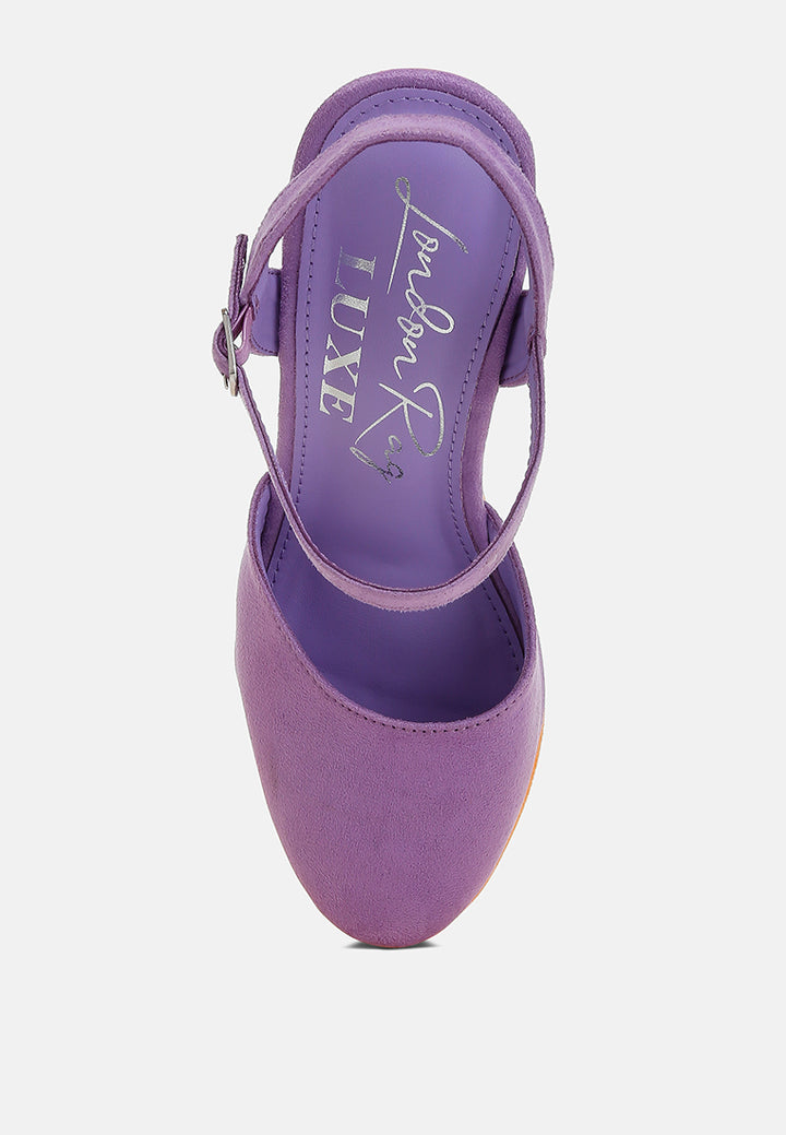 dual tone wedge sandals#colour_purple