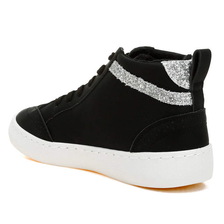 star high ankle sneakers#color_black