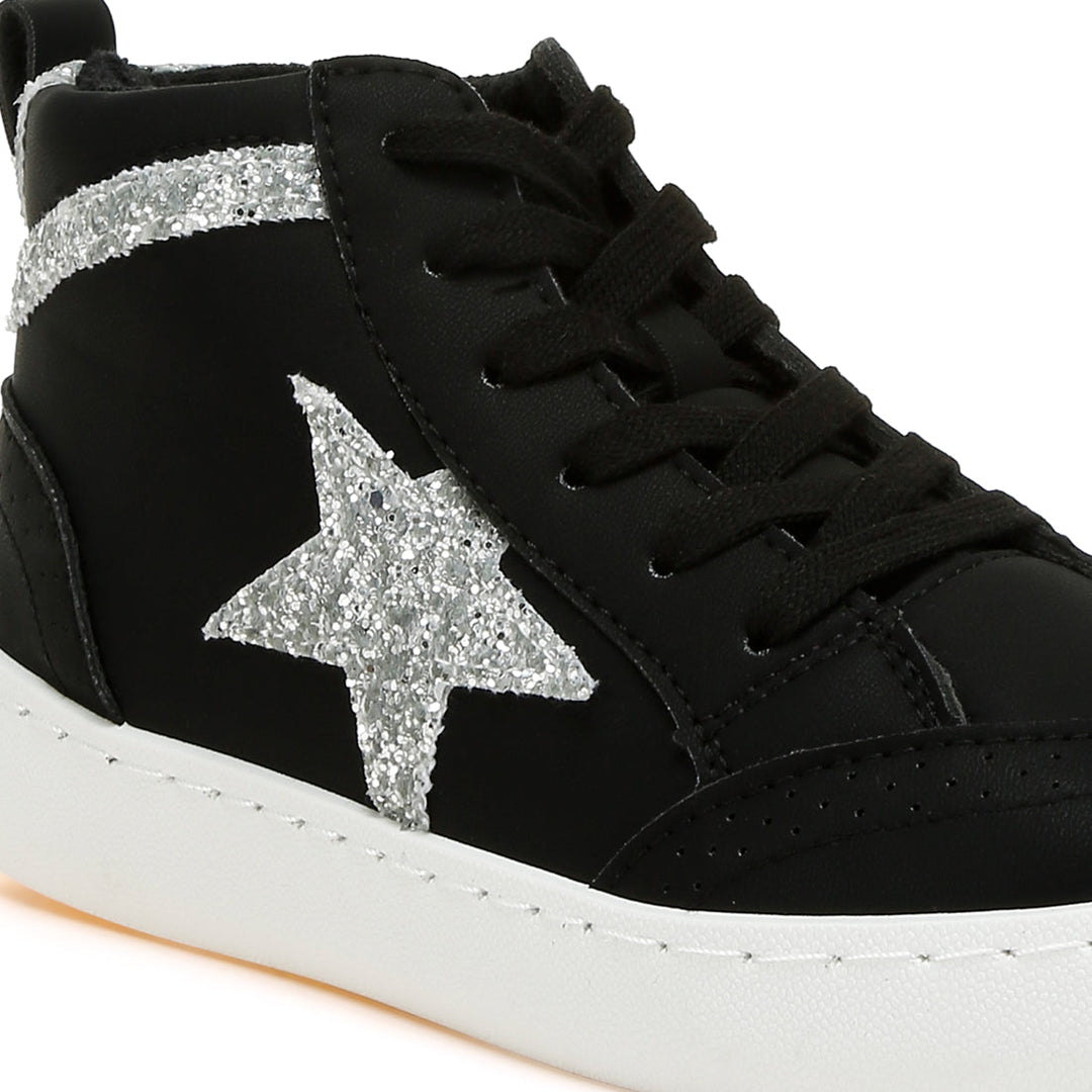 star high ankle sneakers#color_black