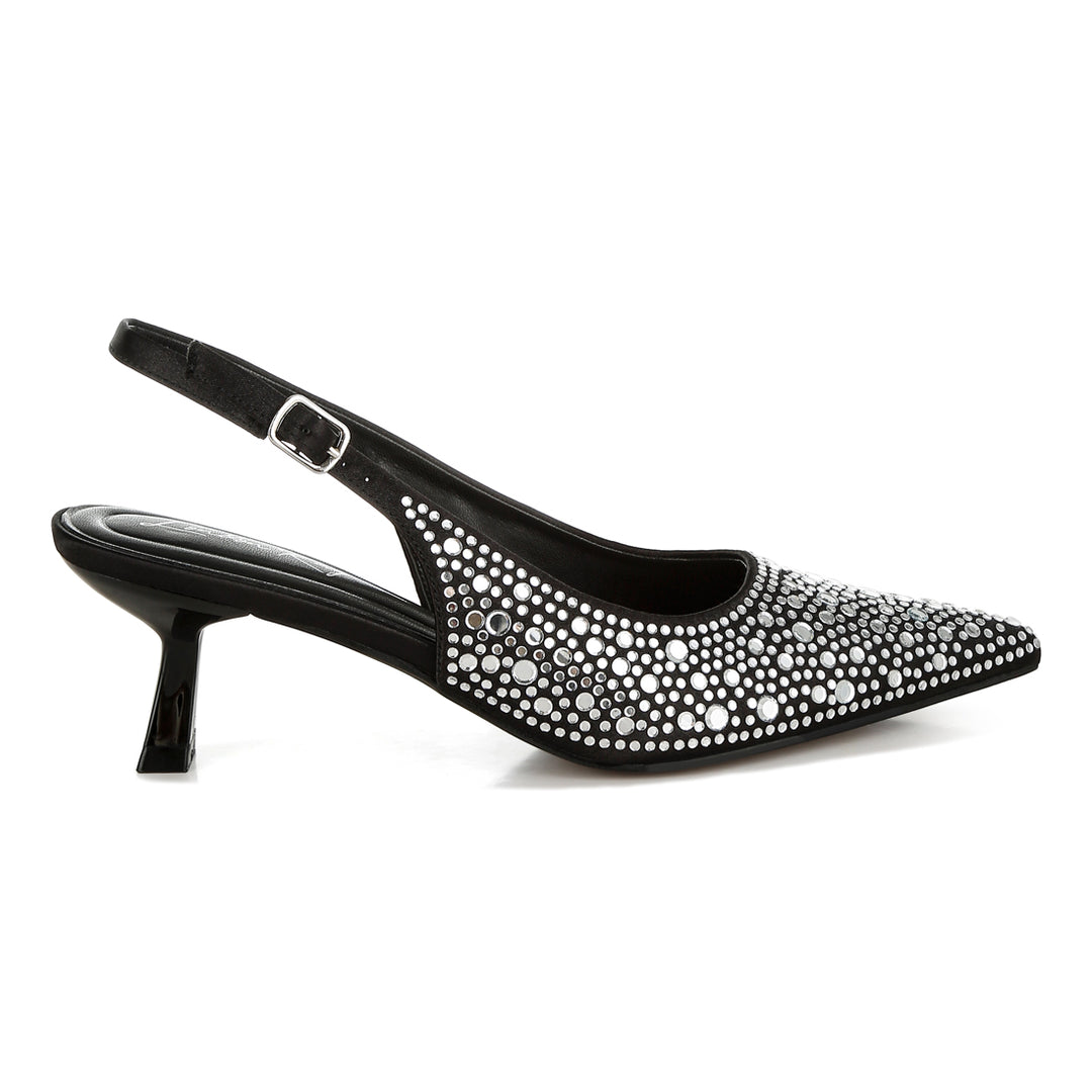 pointed toe rhinestone slingbacks
#color_black