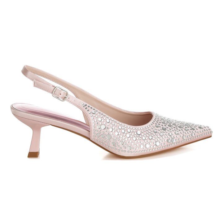 pointed toe rhinestone slingbacks
#color_pink