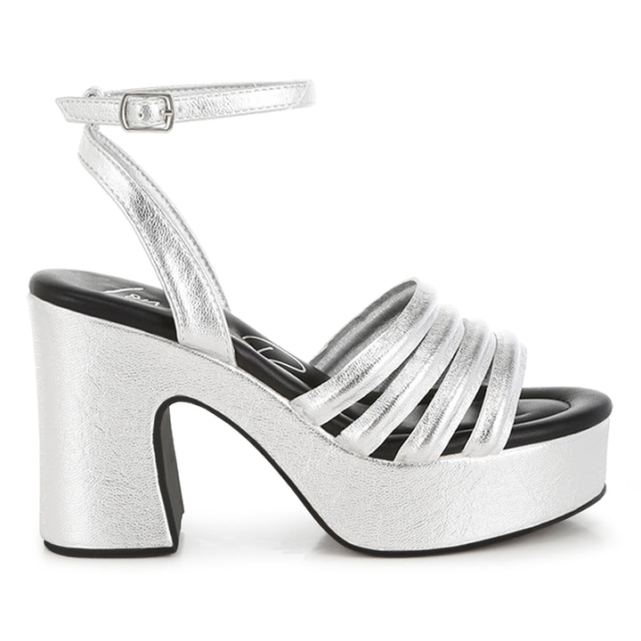 strappy high platform sandals
#color_silver