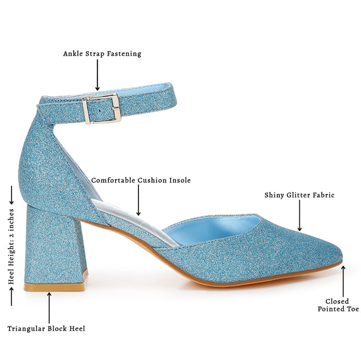 glitter block heel sandals
#color_blue