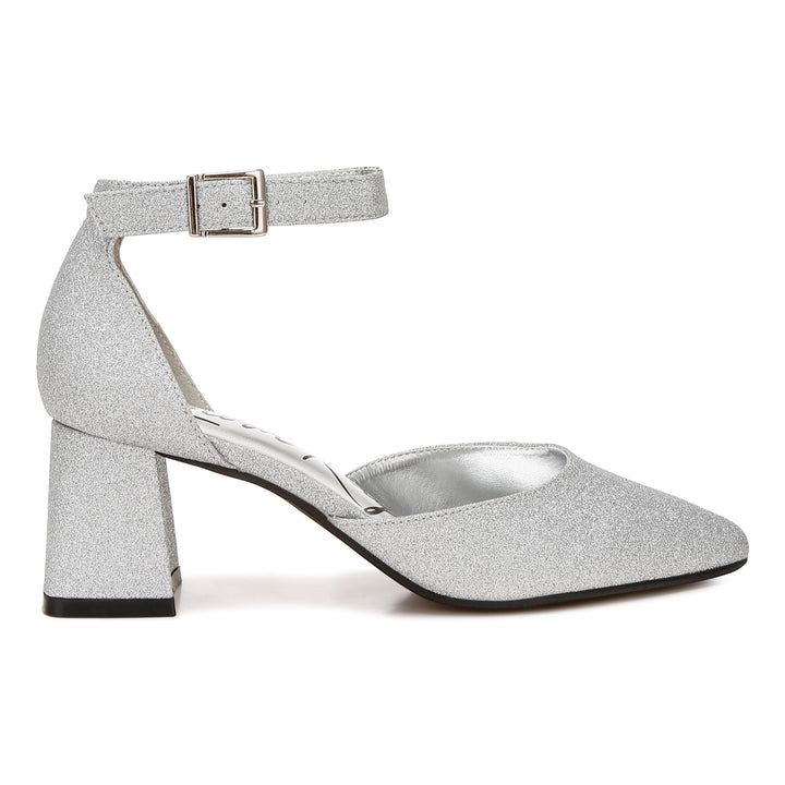 glitter block heel sandals
#color_silver