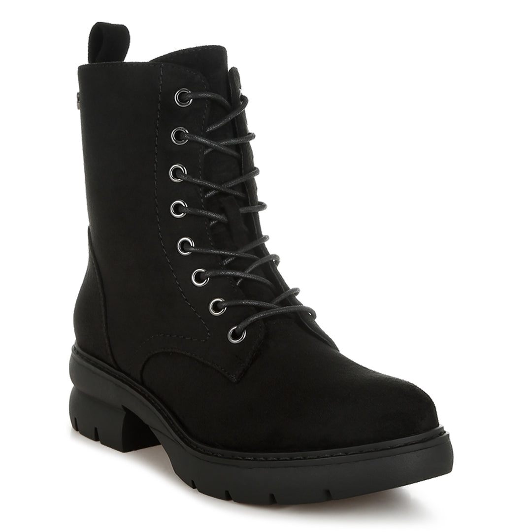 lace up high ankle boots#color_black