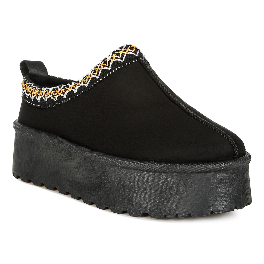 embroidered platform classic slip-on
#color_black