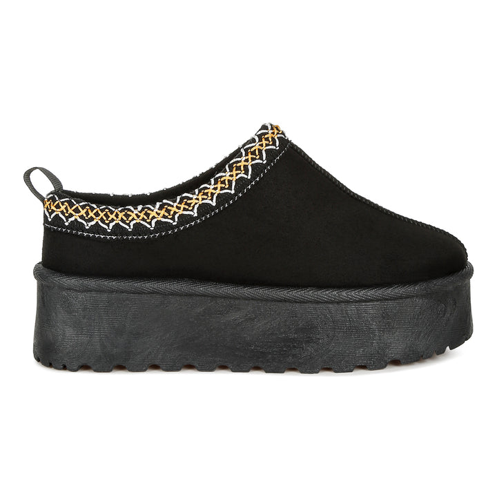 embroidered platform classic slip-on
#color_black