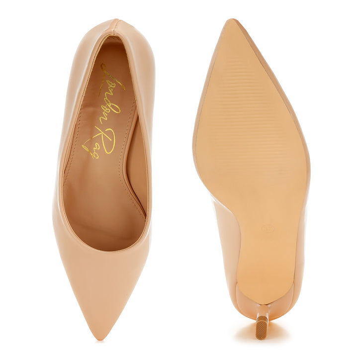 pointed toe fantasy heel pumps
#color_beige