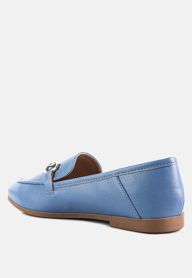 women semi casual loafers#color_blue