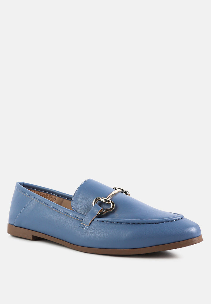 women semi casual loafers#color_blue