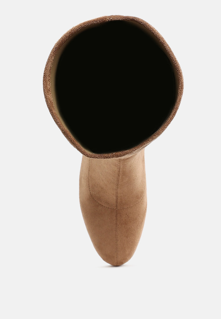 women microfiber knee high boots#color_camel