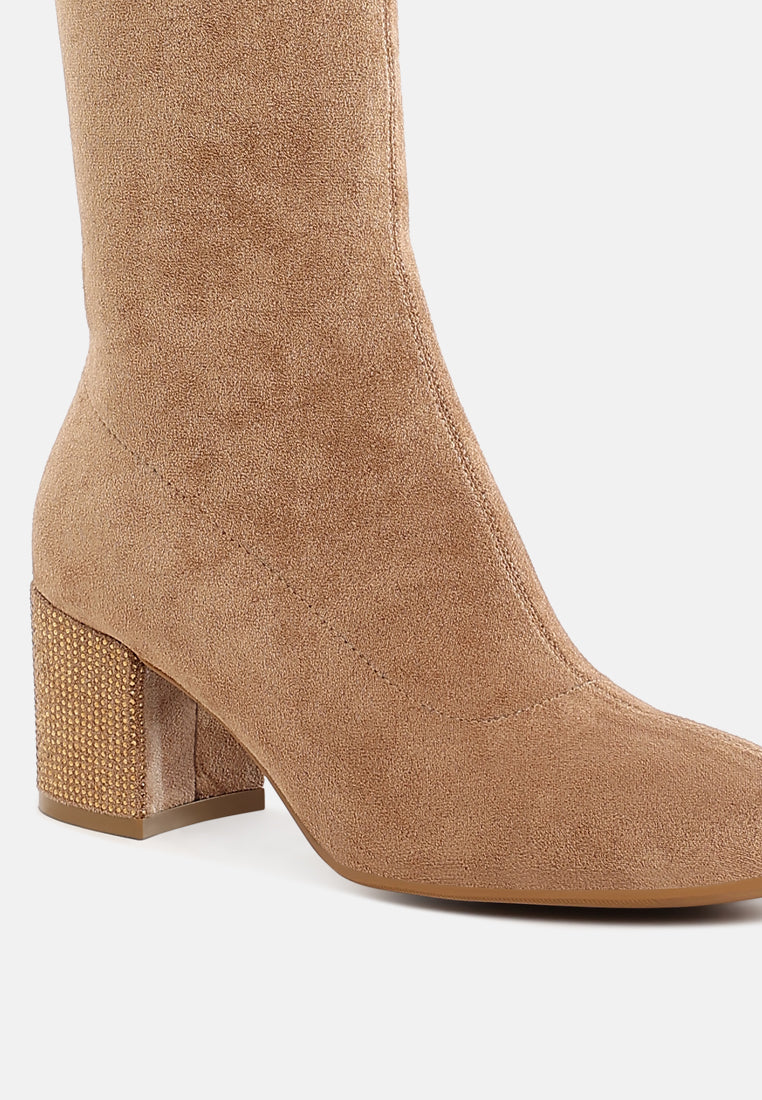 women microfiber knee high boots#color_camel