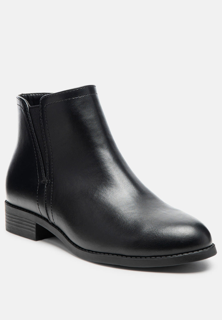 women sleek chlesea boots#color_black