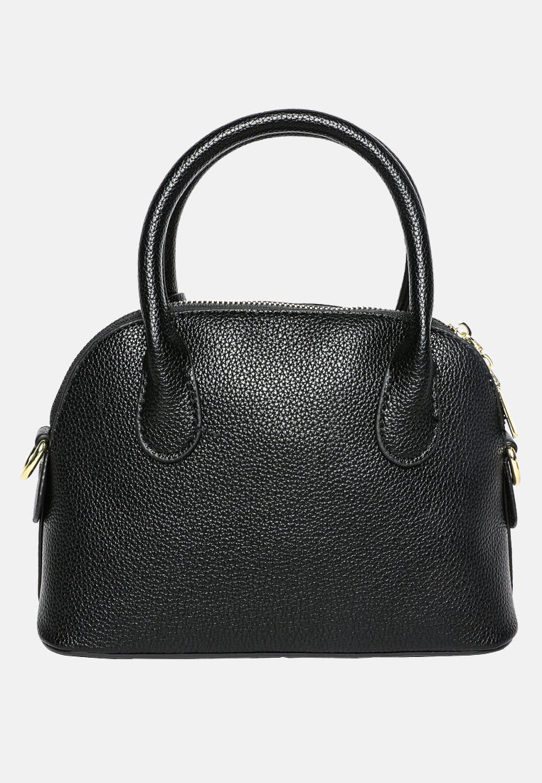 smiley bag tag shoulder bag by ruw#color_black