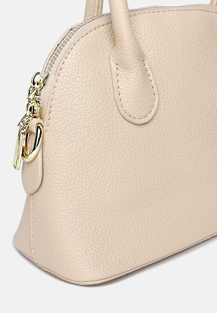 smiley bag tag shoulder bag by ruw#color_khaki