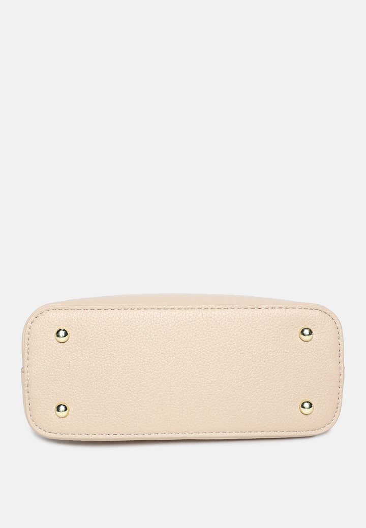 smiley bag tag shoulder bag by ruw#color_khaki