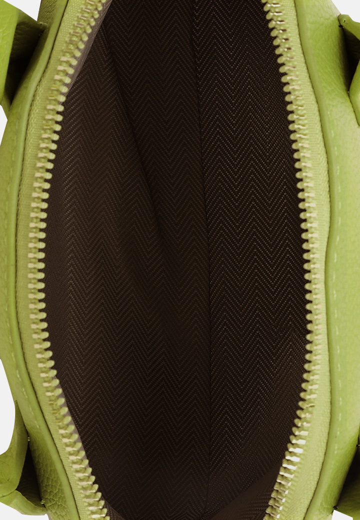 smiley bag tag shoulder bag by ruw#color_light-green