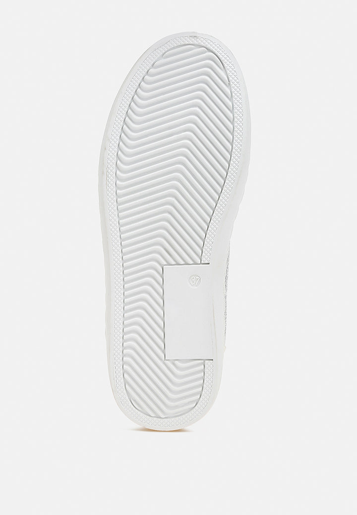 women star high ankle sneakers#color_silver