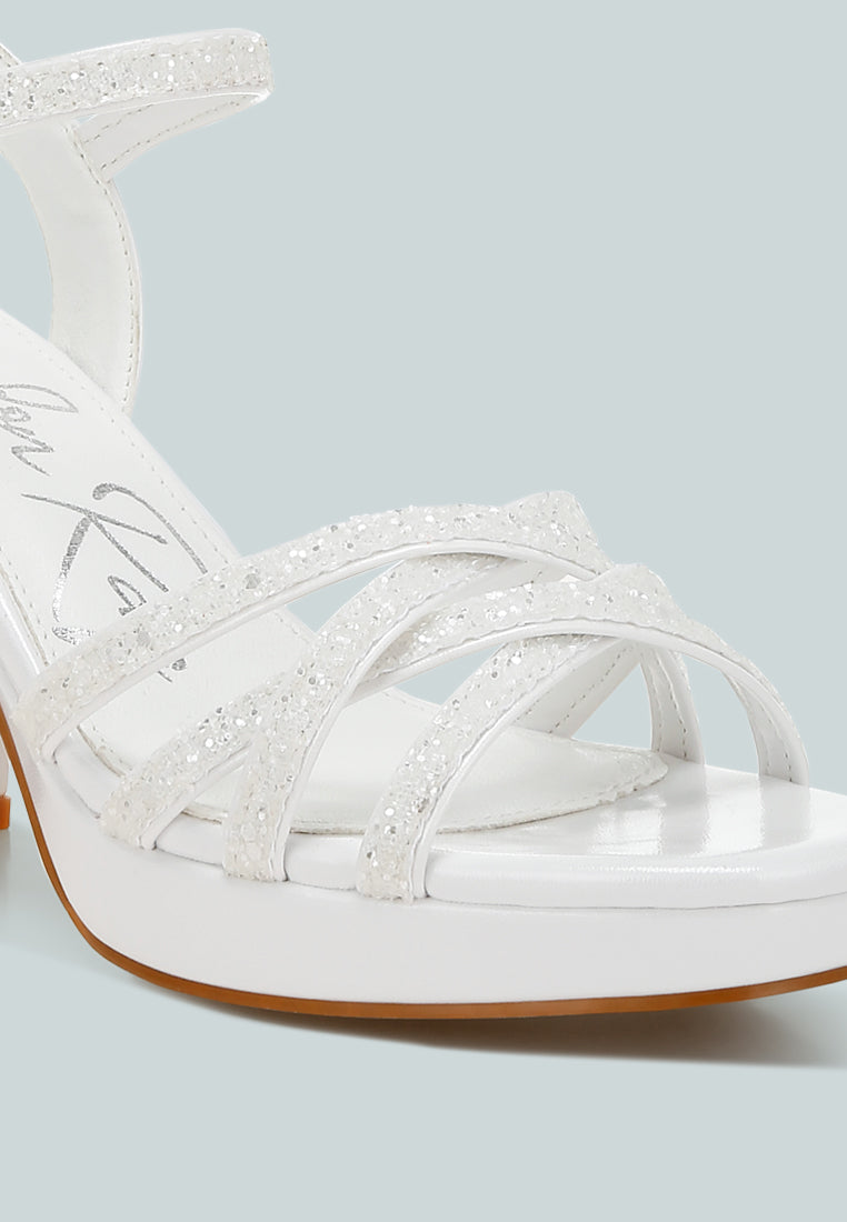 women glitter strappy block sandals#color_white