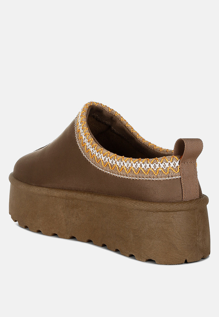 women embroidered platform fur classic slip-on#color_taupe
