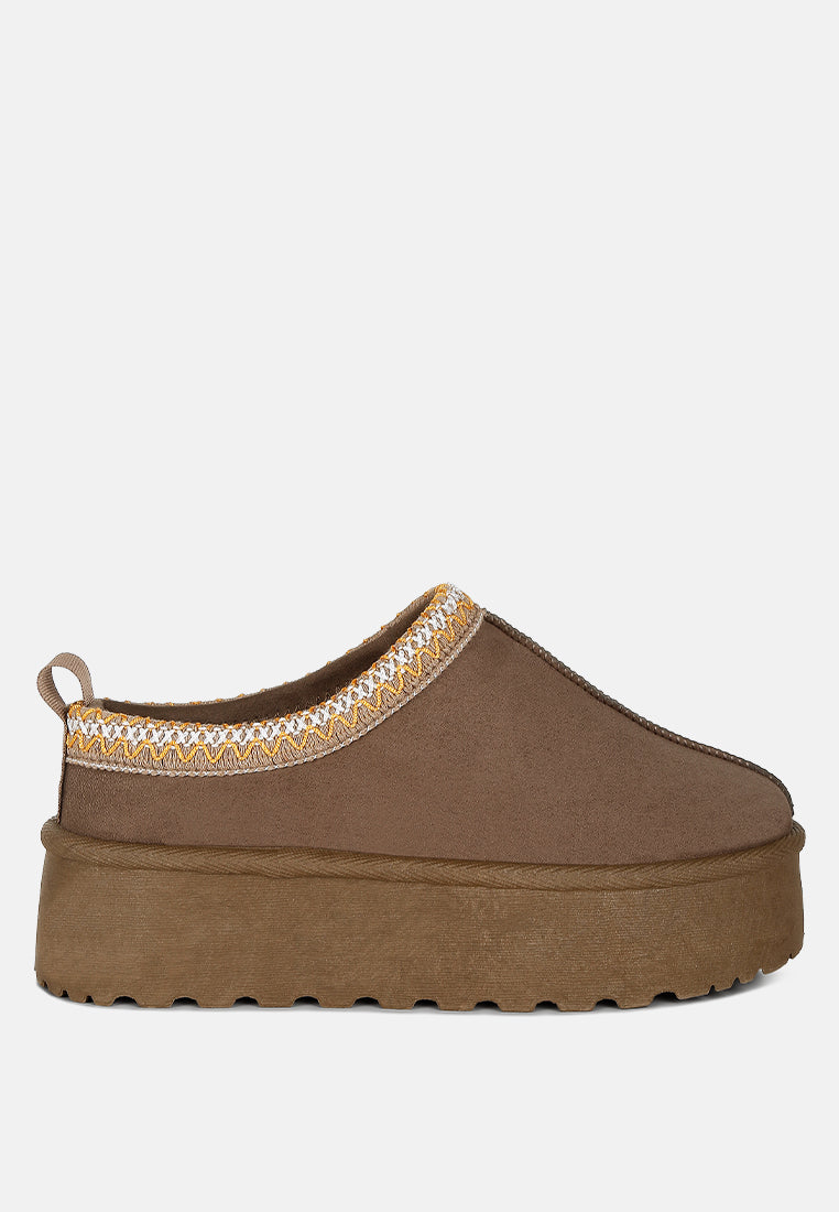 women embroidered platform fur classic slip-on#color_taupe