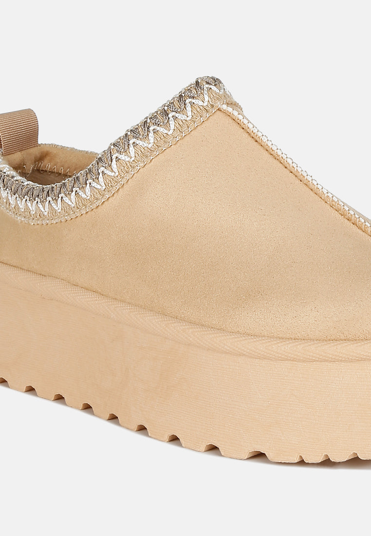 women embroidered platform fur classic slip-on#color_beige