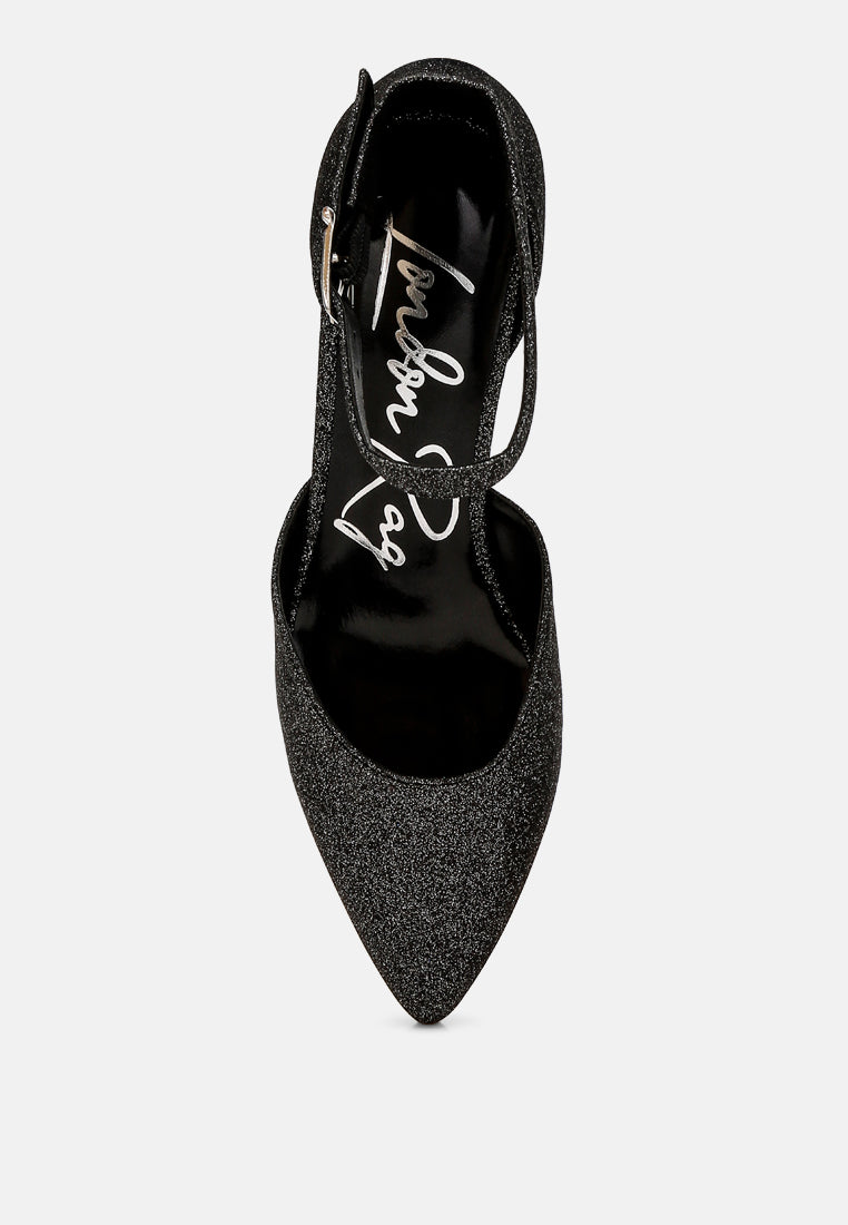 women glitter block heel sandals
#color_black